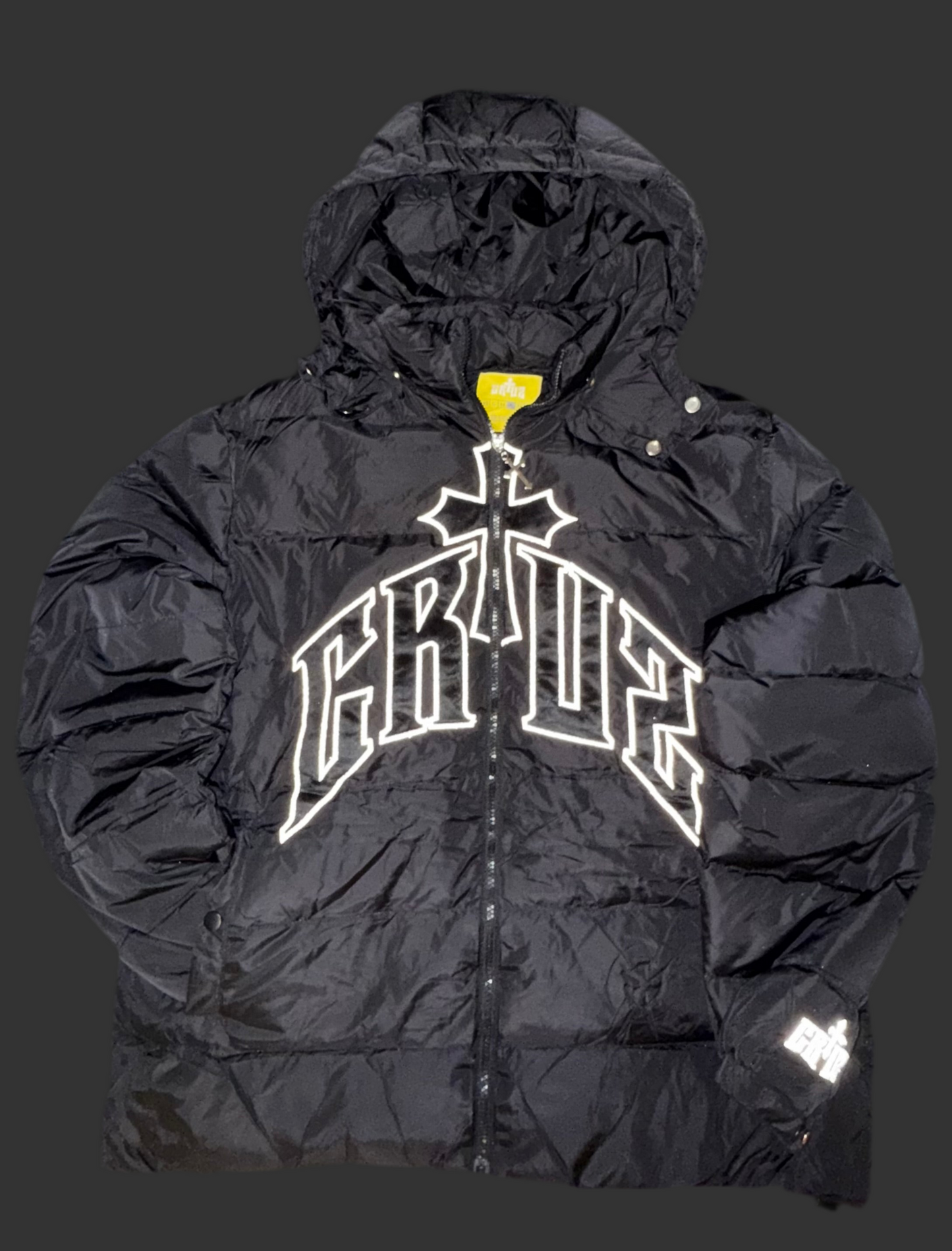 Down feather Jacket (White chest logo outline)