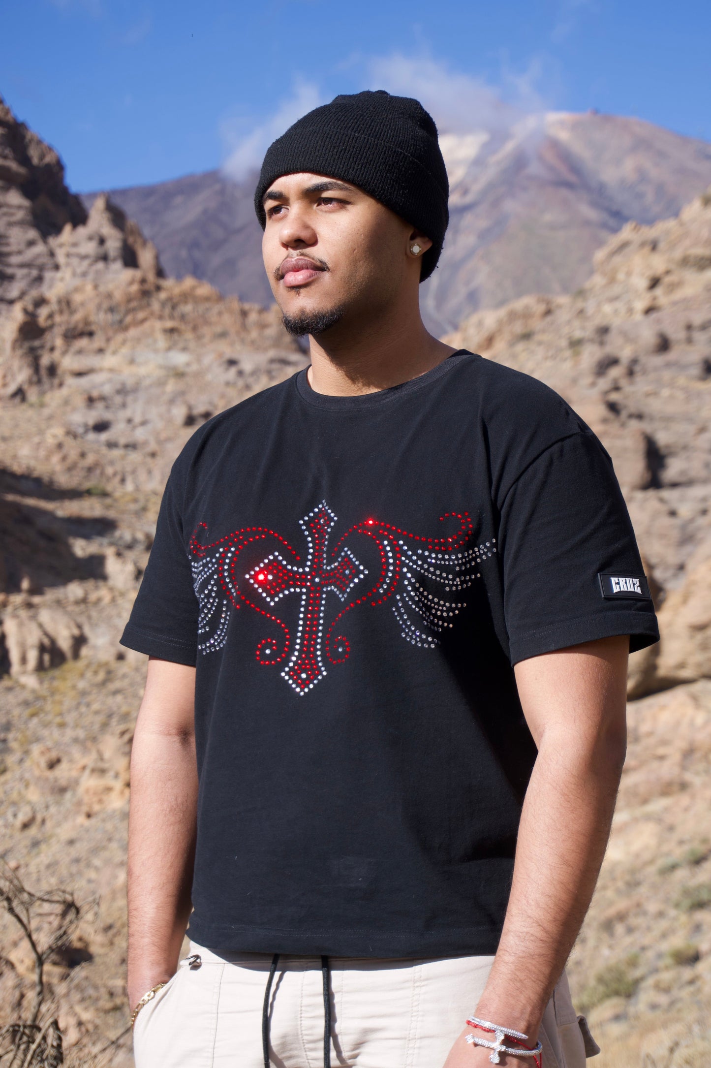 Rhinestone t-shirt