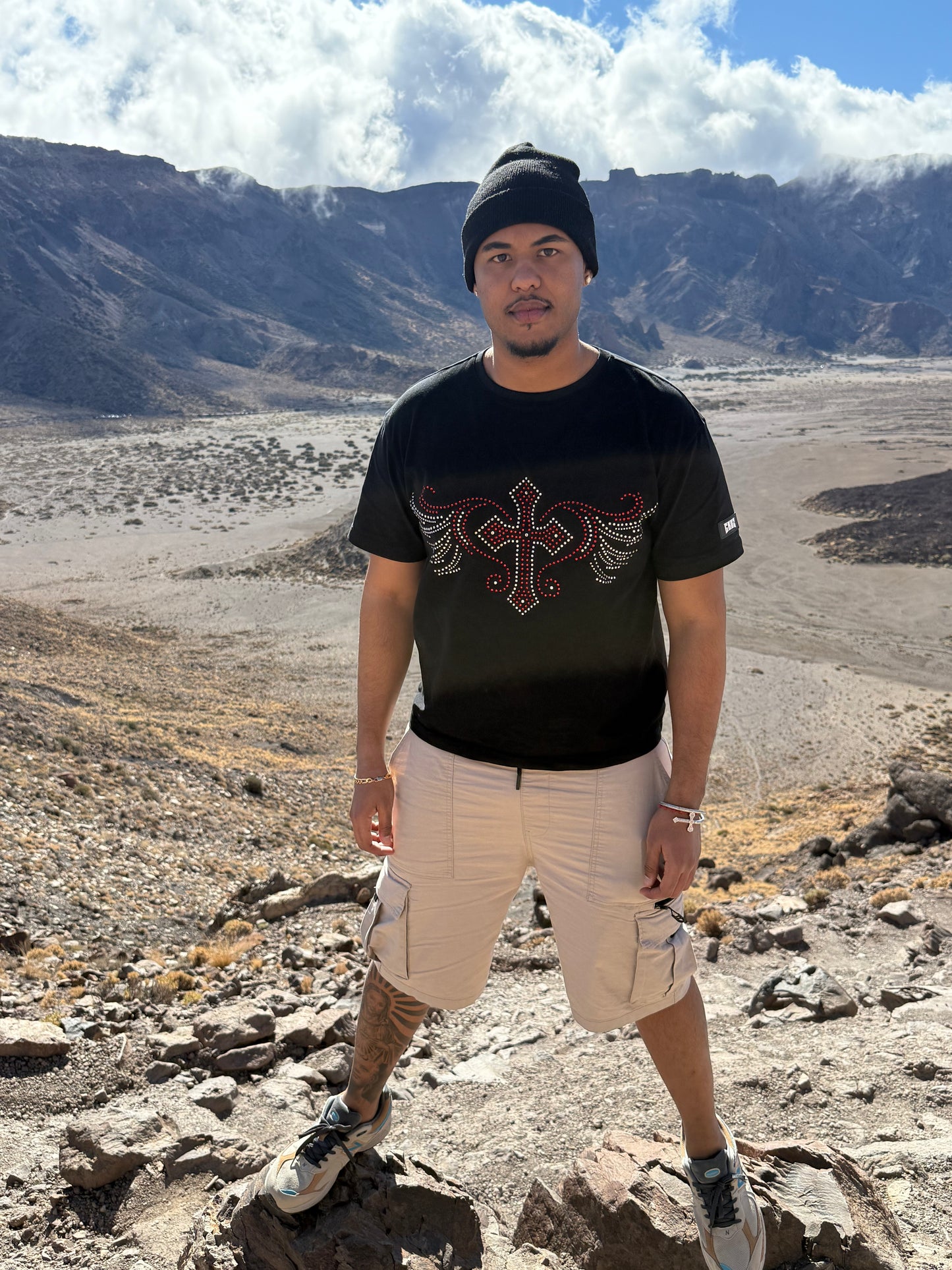 Rhinestone t-shirt